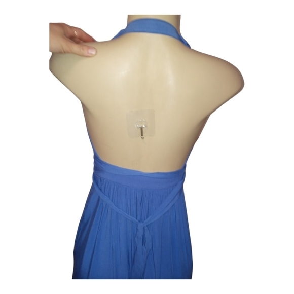 Lulu’s Magical Movement Periwinkle Blue Wrap Maxi Dress Lulu's - Picture 8 of 9